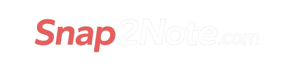 Snap2Note logo